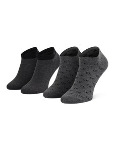 Calvin Klein pánské šedé ponožky 2pack