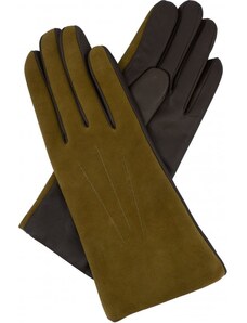 Kreibich Dámské rukavice s podšívkou vlna kombinované