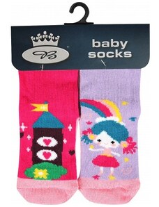 Boma kojenecké ponožky Dora princezna 18-20