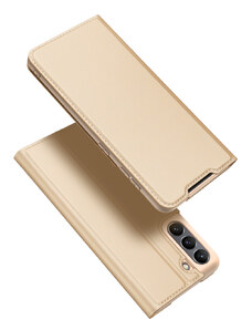 Pouzdro pro Samsung Galaxy S21 FE - DuxDucis, SkinPro Gold