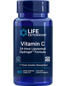Life Extension Vitamin C 24-Hour Liposomal Hydrogel Formula 60 ks, tablety