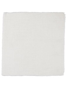 IB LAURSEN Bavlněný ubrousek Double Weaving White 40 x 40 cm
