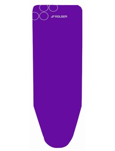 Rolser potah na žehlící prkno 110 x 32 cm, vel. potahu S 120 x 42 cm, fialový