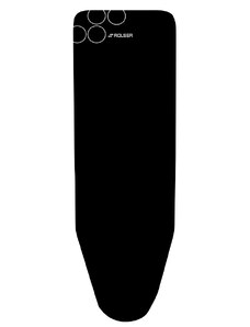 Rolser potah na žehlící prkno 110 x 32 cm, vel. potahu S 120 x 42 cm, černý