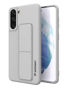 WOZINSKY Wozinsky pouzdro Kickstand pro Samsung Galaxy S21 Plus 5G šedá