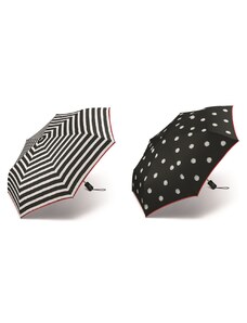 Plně automatický deštník happy rain - black & white