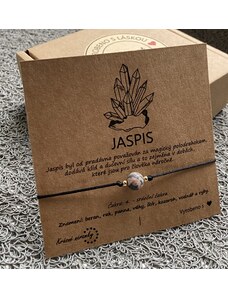 Krásné náramky Náramek simple - Jaspis (přírodní kámen)