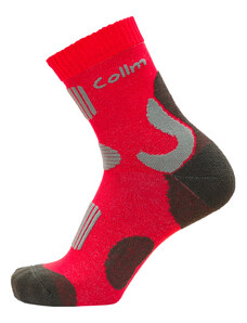 Funkční trekové ponožky COLLM COMFORT - červené