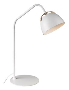 Bílá kovová stolní lampa Halo Design Oslo