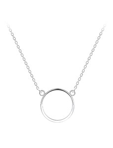SYLVIENE Stříbrný náhrdelník Karma 15 mm