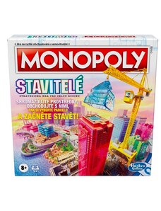 HASBRO Monopoly Stavitelé - společenská hra