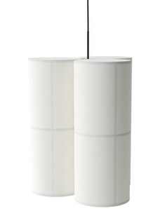 Audo CPH Bílé látkové závěsné světlo AUDO HASHIRA 60 cm