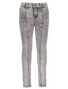 B-nosy Dívčí strečové džíny světle šedé