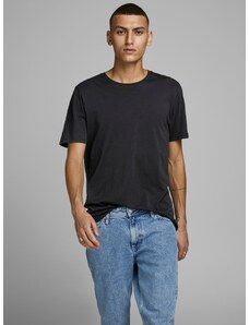 Černé basic tričko Jack & Jones - Pánské