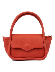 Dámská kožená kabelka JUICE 112360- červená