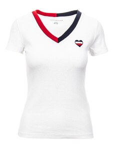 Tommy Hilfiger dámské tričko bílé