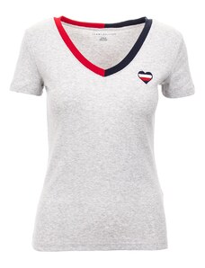 Tommy Hilfiger dámské tričko šedé