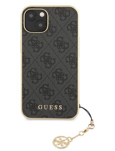 Ochranný kryt pro iPhone 13 - Guess, 4G Charms Gray