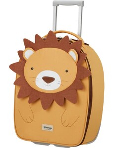 Samsonite Dětský cestovní kufr Happy Sammies Eco Upright Lion Lester 22,5 l hnědá