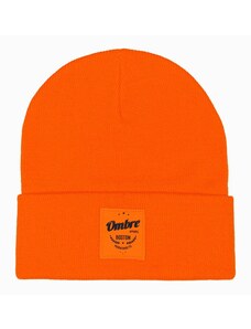 Ombre Clothing Oranžová stylová pánská čepice H103