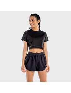 Dámské tričko Flux CropTop Onyx - SQUATWOLF