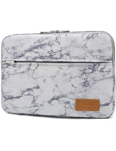 Pouzdro na notebook - CANVASLIFE, 13-14 Sleeve MarbleWhite