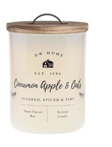 DW HOME vonná svíčka ve skle Cinnamon Apple & Oats, střední