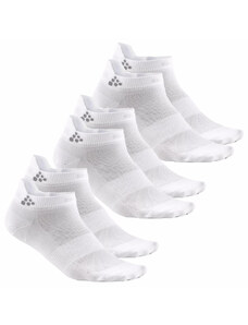 Sportovní ponožky CRAFT Shaftless 3-pack - bílá