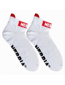 Ponožky NEBBIA “SMASH IT” - bílá
