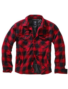 BRANDIT bunda Lumberjacket Červeno-černá