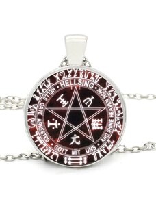 Řetízek Supernatural (Lovci duchů) - pentagram (42) st