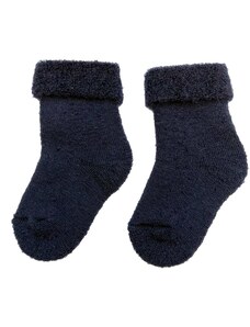 LORITA Froté Merino ponožky pro kojence, tmavě modré