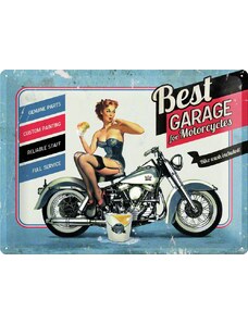 NOSTALGIC-ART Retro cedule plech 300x400 Best Garage For Motorcycles