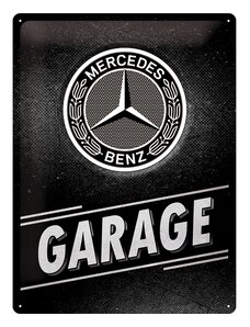 NOSTALGIC-ART Retro cedule plech 300x400 Mercedes-Benz Garage