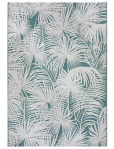 NORTHRUGS - Hanse Home koberce Kusový koberec Beach 105175 Cream, Turquoise – na ven i na doma - 120x170 cm