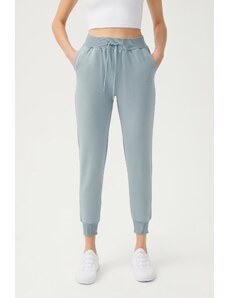 LOS OJOS Women's Blue Gray Jogger