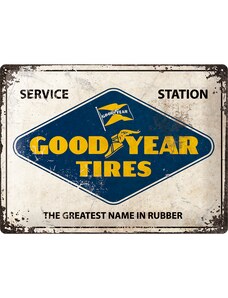 NOSTALGIC-ART Retro cedule plech 300x400 Good Year Tires (Service Station)