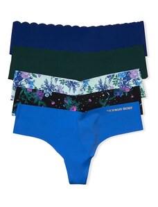 Victoria's Secret Sada tanga kalhotky Rainbow 5ks