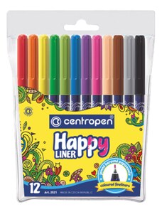 Centropen Linery Happy, sada 12 barev