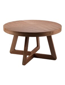 Hnědý dubový rozkládací jídelní stůl Windsor & Co Bodil 130-230 x 130 cm