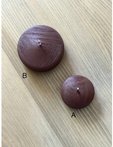 Reichl Svíčka čokoládová, plovoucí čočka - Svíčka čokoládová, plovoucí čočka A ø50 mm