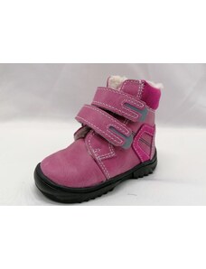 BOOTS4U Dětské zimní kožené boty 05-516V0