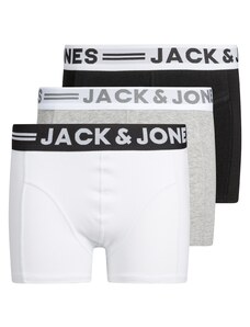 Jack & Jones Junior Spodní prádlo šedý melír / černá / bílá