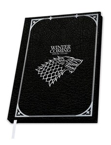 ABYSSE CORP Game of Thrones zápisník Stark