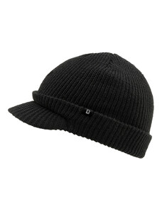 Brandit Shield Cap pletená čepice s kšiltem, černá - GLAMI.cz