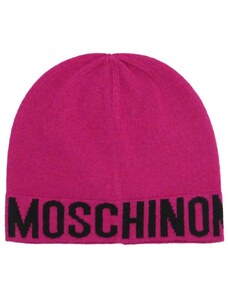 MOSCHINO Logo Pink čepice