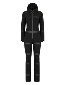 ONEMORE 441 SOFTSHELL SKI SUIT WOMAN BLACK/BLACK/ANTIQUE GOLD