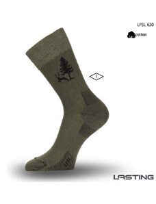 Lasting bavlněné ponožky LFSL zelené
