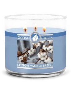 Goose Creek Candle svíčka Cotton Vanilla Breeze, 411 g