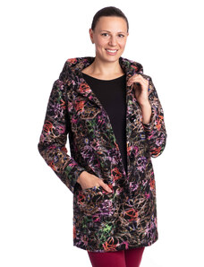 Almax - dámský přechodový kabát barevná melanž